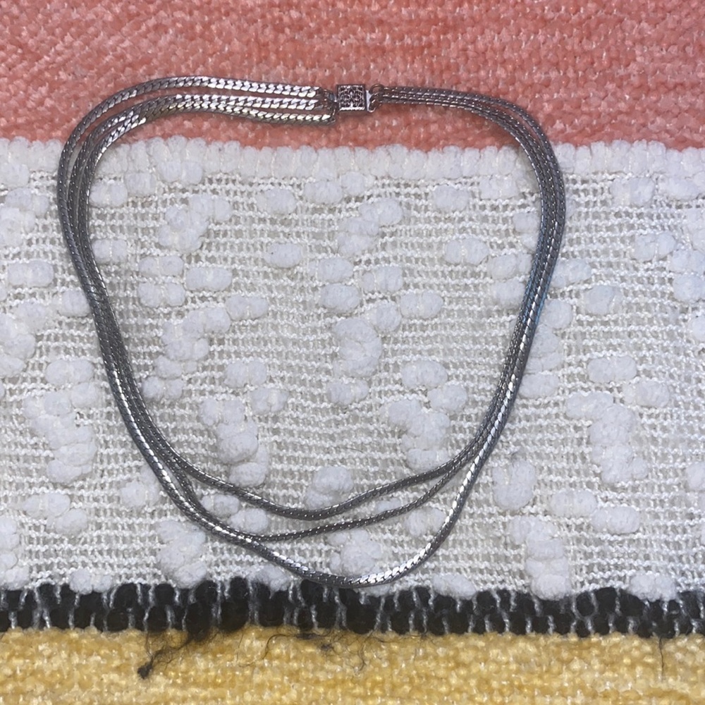 Silver necklace